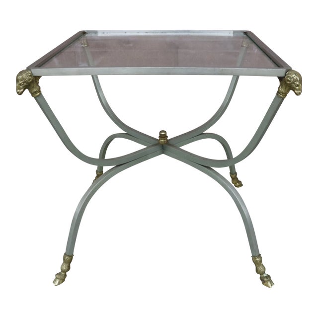 Jansen Style Side Table For Sale