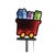 Plastic Holiday Train Pathway Light Ekkolight (Set of 4) For Sale - Image 7 of 7