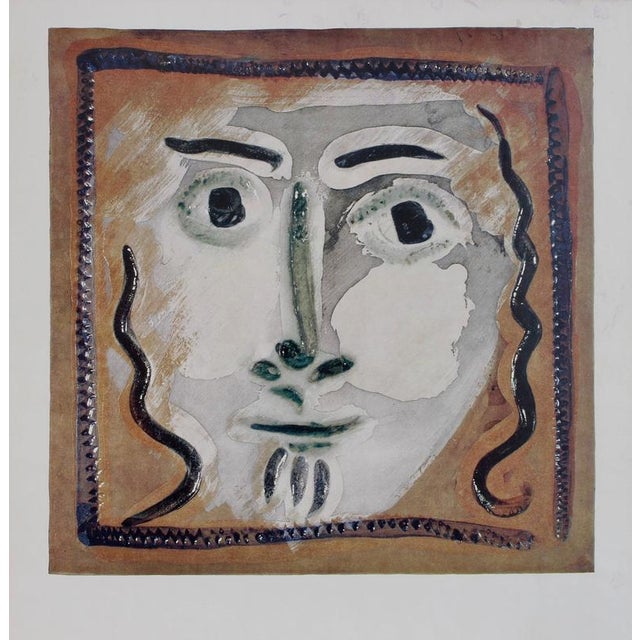 Exhibition Picasso at Galerie Lucie Weill Paris Exhibition Poster, 1970 For Sale - Image 4 of 11