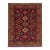Purple and Pink Kazak Tribal Wool Rug - 5'1" X 6'7" For Sale