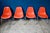 Vintage Chairs in Orange Fiberglass by Charles & Ray Eames for Herman Miller, 1960s, Set of 4 For Sale - Image 13 of 18