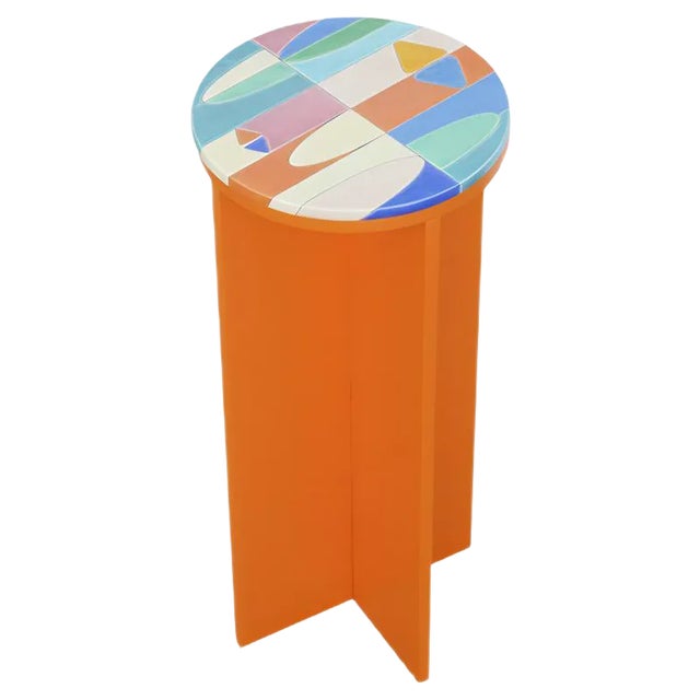 High Podium Art Décool émaux de Longwy by Nicolas Lequeux For Sale