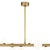 2020s Regina Andrew Styx Alabaster Orbs Chandelier, Natural Brass Finish For Sale - Image 5 of 8