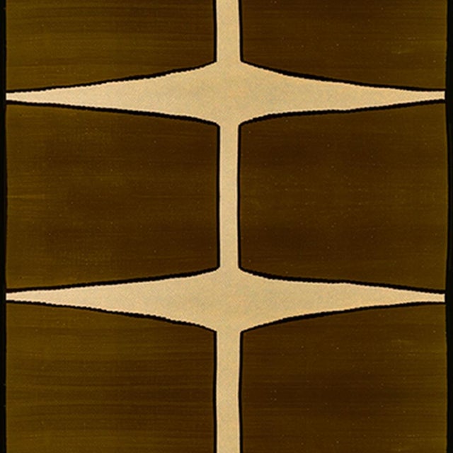 Contemporary Vetiver Runner Rug by Tapis Studio for Hommés Studio, Custom Size For Sale - Image 3 of 5