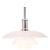 PH 4½-4 Pendant in White Opal Glass and Chrome by Poul Henningsen for Louis Poulsen, 1980 For Sale - Image 12 of 12
