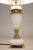 1930s French Depose Art Deco Neo Classic Trophy Urn White Onyx Marble Column Bronze Table Lamp For Sale - Image 10 of 13