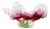 Mid-Century Czech Pink and Green Art Glass Bowl by Josef Hospodka, 1960s For Sale