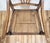 Antique English Anglo - Indian Carved & Inlaid Caned Seat Desk Armchair For Sale - Image 10 of 18