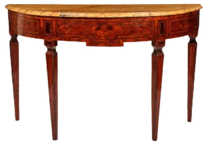 Italian 18th-Century Marquetry Console Table