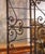 Early 20th C. French Wrought Iron and Brass Baker’s Rack With Glass Shelves For Sale - Image 10 of 13