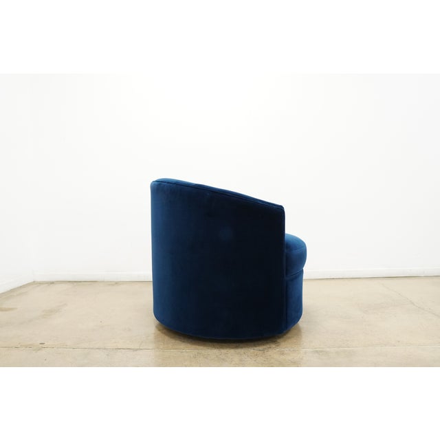 Blue Frontgate Solana Swivel Chairs (Set of 2) For Sale - Image 8 of 18