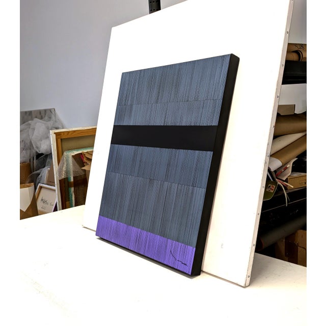 Mid-Century Modern Contemporary Art Painting - Tehos - Abstraction LDS 03-2026 For Sale - Image 3 of 10