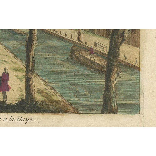 Basset, The Hague Canal and Cannon Foundry, 1770, Optica Print For Sale - Image 6 of 10