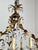 Vintage Chandelier with Crystal Drops and Gilded Brass, 1950s For Sale - Image 4 of 14