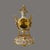 Glass Marie Antoinette V&A Porcelain and Ormolu Mantel Clock, 1960s For Sale - Image 7 of 17