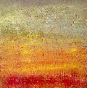 "Maui" Contemporary Original Abstract Painting by Nina Weintraub