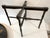 Late 20th Century Regency Chinoiserie Style Lacquer and Faux Bamboo Folding Tray Table For Sale - Image 9 of 18