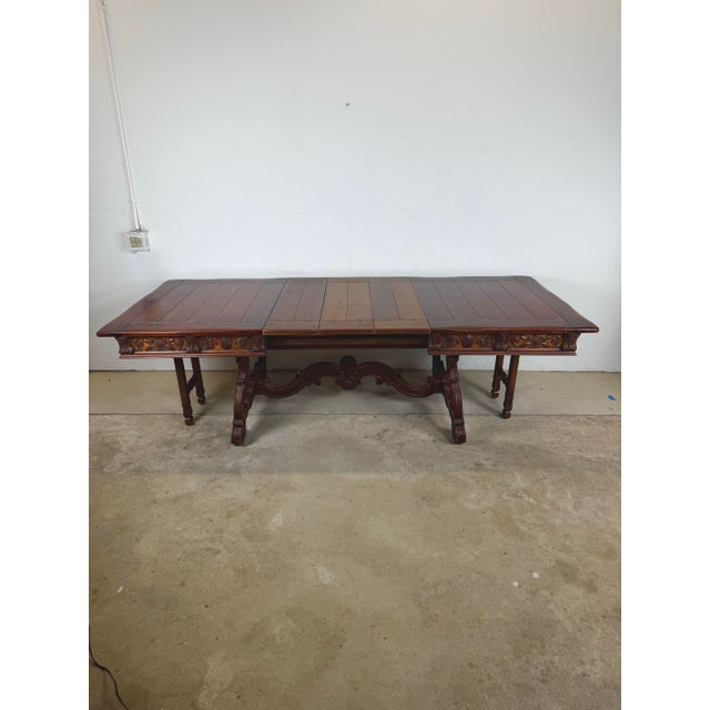This striking dining table was crafted by Berkey & Gay, one of America’s most respected furniture manufacturers of the...