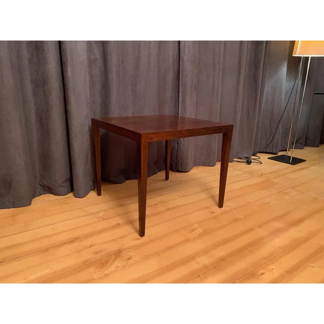 Coffee table, side by Severin Hansen for Haslev Møbelsnedkeri from the 1960s. In original and very good condition....