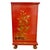 Wood 1960s Hollywood Regency Chinoiserie Red Lacquered Hand-Painted Chest of Drawers Attributed To Baker Furniture For Sale - Image 7 of 11