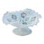 Mid 20th Century Handblown & Ruffled Americana Art-Glass Bowl Accent For Sale