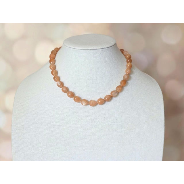 We present to your attention a delicate and gentle necklace crafted from Madagascar peach moonstone. This necklace...