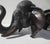 Japanese Bronze Elephant Bookends For Sale - Image 4 of 8