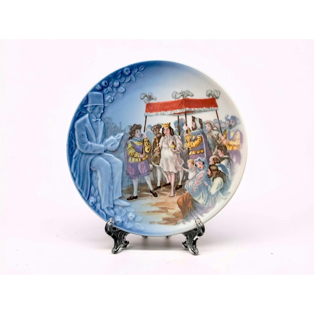 1980s Hans Christian Andersen Fairy Tales Plates by Jorgen Nielsen for Bing & Grondahl, 1980s, Set of 6 For Sale - Image 5 of 11