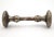 Arts & Crafts Pair of Antique Arts & Crafts Hammered Bronze Passage Door Knobs For Sale - Image 3 of 6