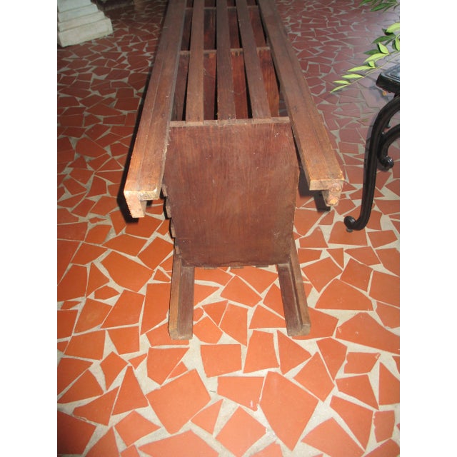 Early 1900s Antique Arts and Craft Mission Solid Oak Bookcase For Sale In Columbia, SC - Image 6 of 12
