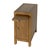Transitional Nora 12 in. W Rectangular Wood 1 Door Narrow End Table with Pull-Out Tray, Light Natural For Sale - Image 3 of 10