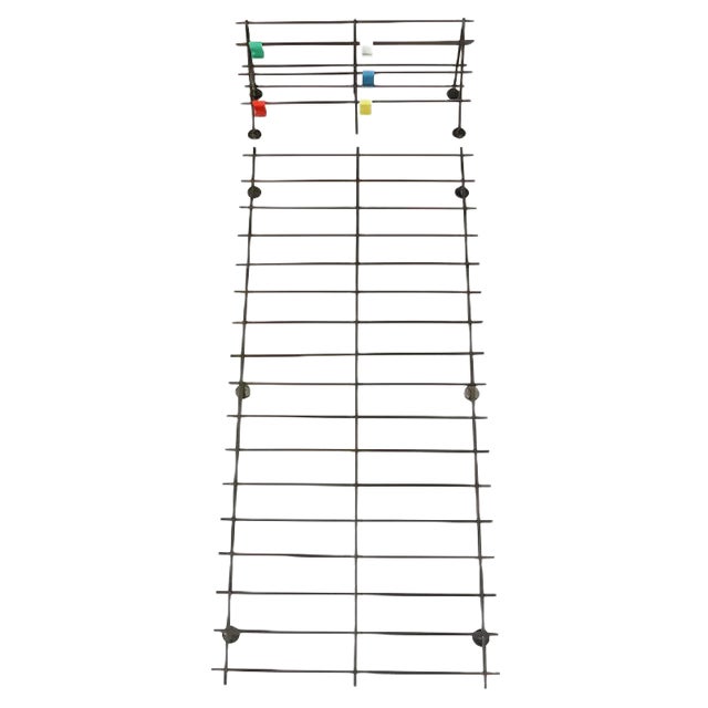 Wall Rack by Karl Fichtel, 1950s, Set of 2 For Sale