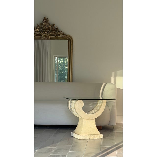 Postmodern Vintage 1980s Postmodern End Table For Sale - Image 3 of 13