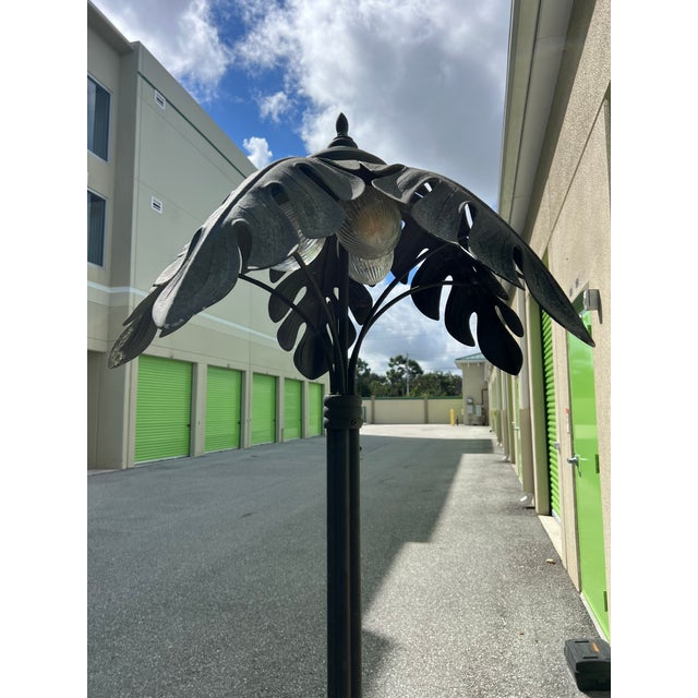 1970s Palm Tree Floor Lamp for Indoor / Outdoor For Sale In West Palm - Image 6 of 9