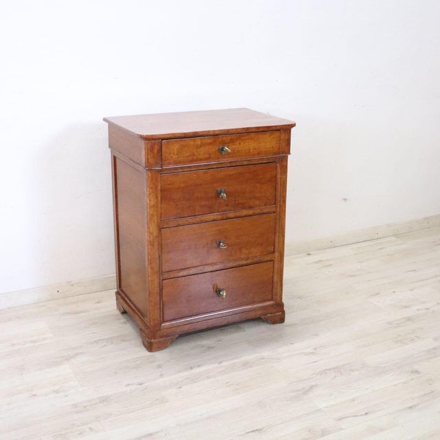 Antique Chest of Drawers in Cherry, 19th Century For Sale - Image 3 of 12