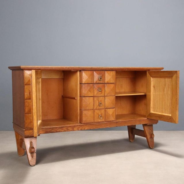 Vintage Rustic Sideboard, 1950s For Sale - Image 3 of 11