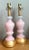 Vintage Pink Murano Blown Glass Table Lamps - Pair For Sale - Image 11 of 12