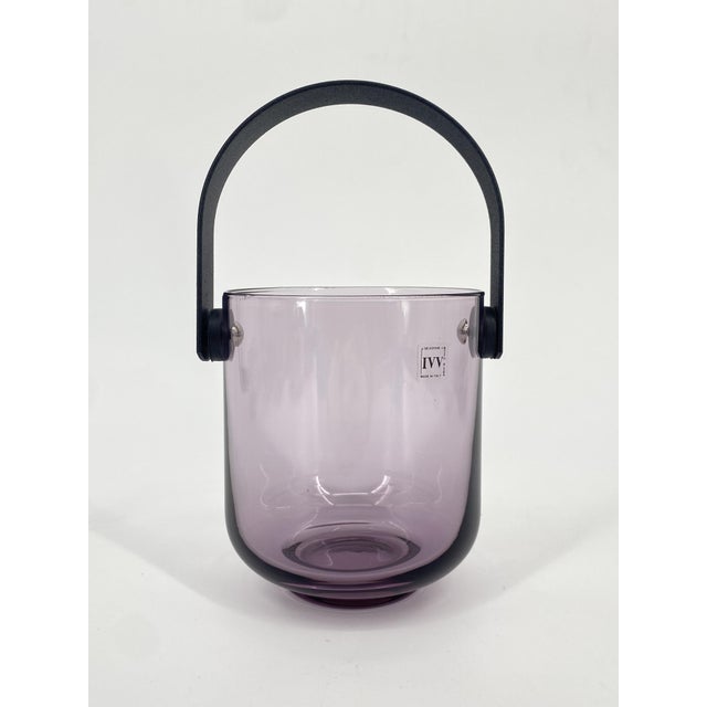 Hanging Bubble Bar Set with Carafes and Ice Buckets in Glass, 1970s, Set of 7 For Sale - Image 17 of 18