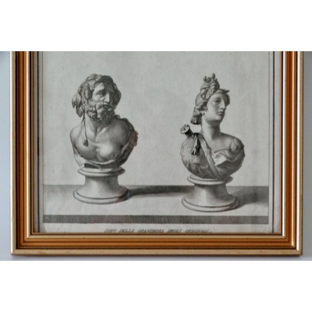 Glass 18th-Century Italian Grand Tour Etching For Sale - Image 7 of 9