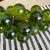 Mid-Century Modern Large 13.5” Mid Century Vintage Avocado Green Lucite Grape Cluster on Driftwood For Sale - Image 3 of 7