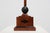 Wood Table Crucifix with Carved Wooden Corpus on Ball and Plinth, Belgium, 1900s For Sale - Image 7 of 12