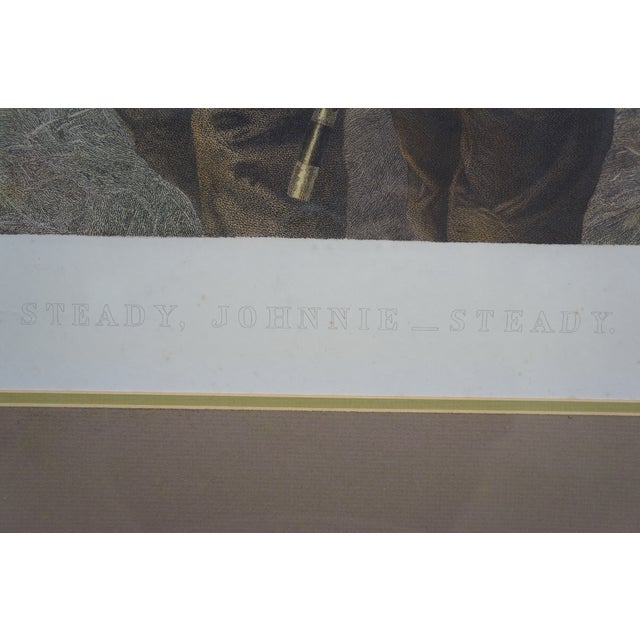 Sculpture Materials Antique William Wellstood Steady Johnnie Fishing Engraving After Erskine Nicol For Sale - Image 7 of 15