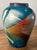 1930s Mexican Hand-Painted Tonala Bird of Paradise Vase For Sale - Image 11 of 12