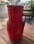 Red Vintage Red Wicker Jug For Sale - Image 8 of 11