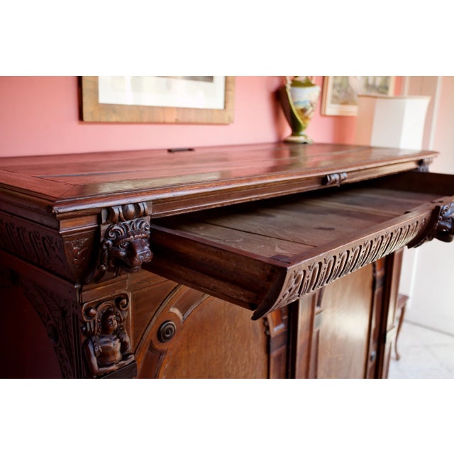17th Century Renaissance Oak Chest of Drawers For Sale - Image 9 of 12