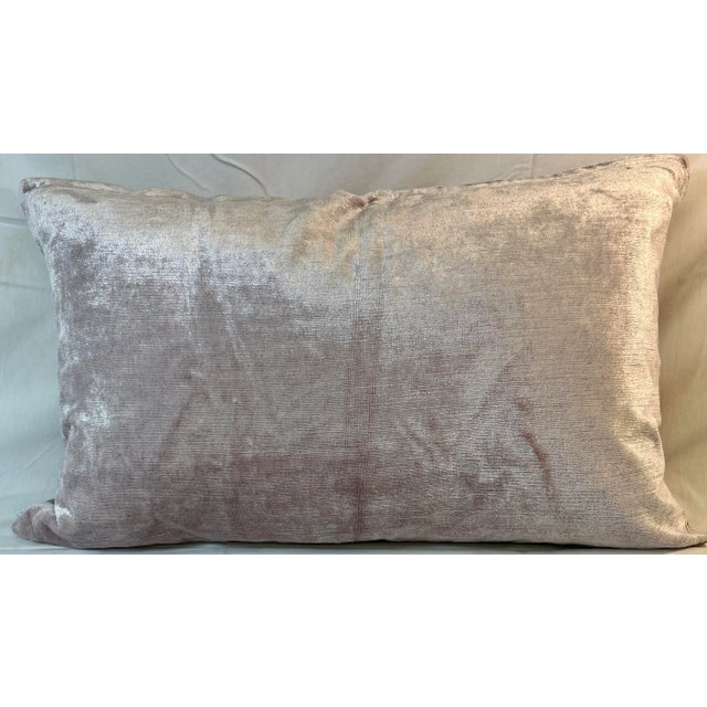 Large Bolster Pillow Decorated With a Colorful Vintage Heirloom Floral Patten Inspired by Oil Paintings of the Great Masters - Made in the U K For Sale - Image 11 of 12