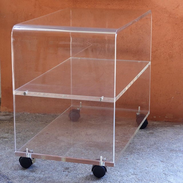1970s Space Age Side Table, France, 1970s For Sale - Image 5 of 10