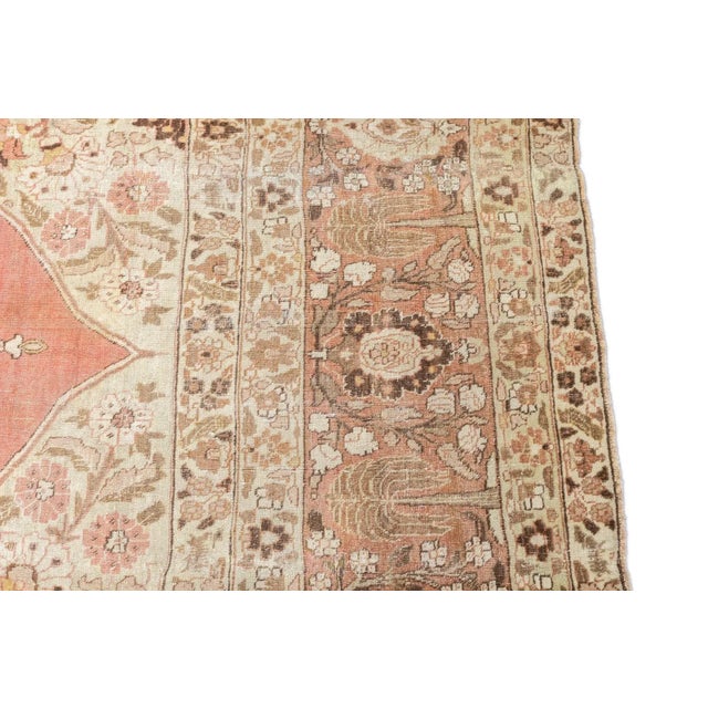 Late 18th Century Antique Haji Jalili Tabriz Rug 9'4'' x 12'5'' For Sale - Image 12 of 12