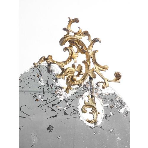 Art Nouveau Table Mirror with Bronze Frame For Sale - Image 6 of 18