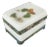 Chinese White Peking Opaline Glass Box For Sale